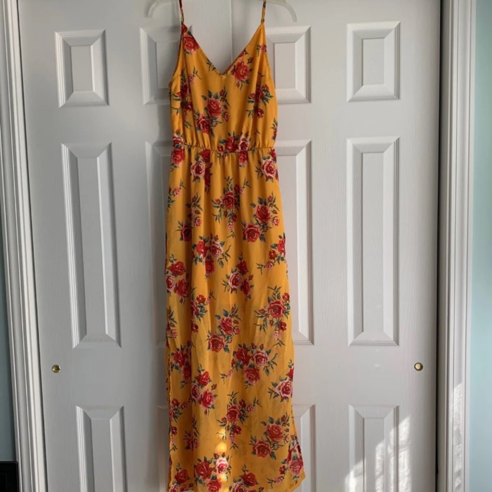 Flower Maxi Dress